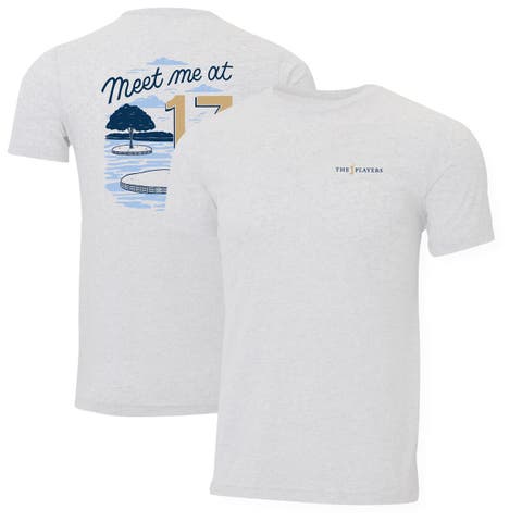 Men's Ahead  White THE PLAYERS Meet Me At 17 Instant Classic Tri-Blend T-Shirt