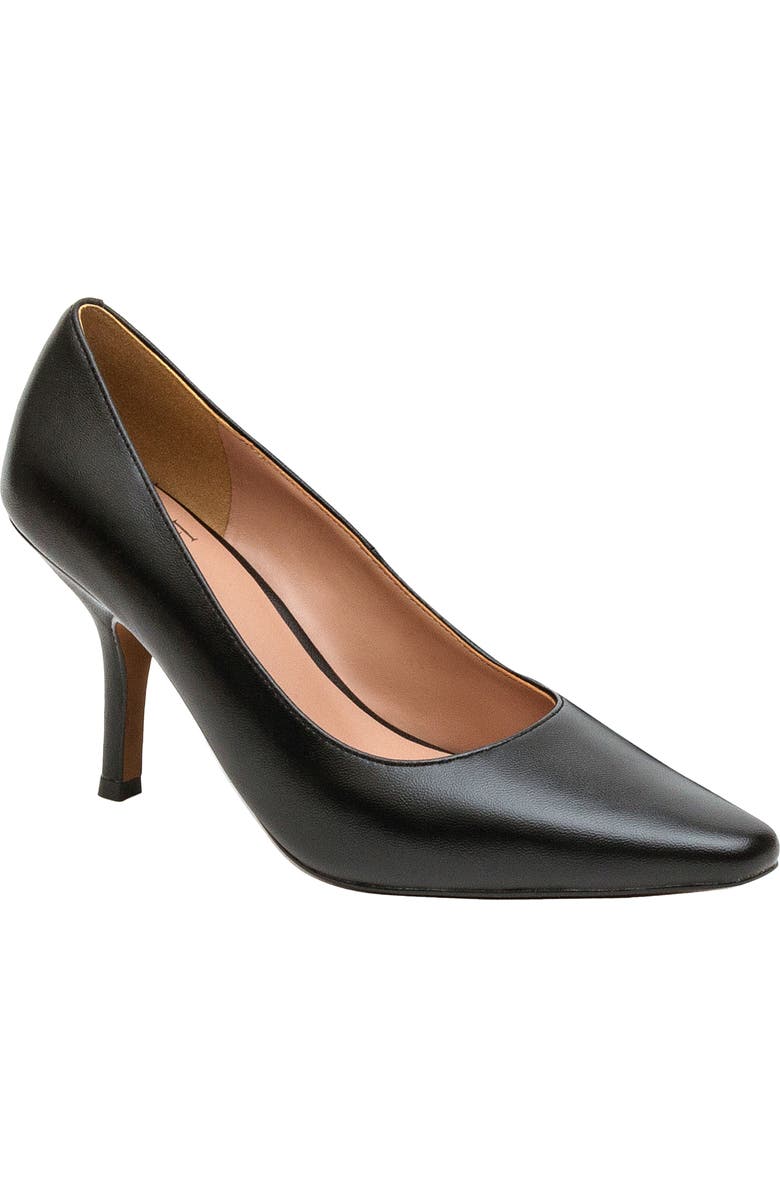 Linea Paolo Polina Pump, Main, color, Black Nappa