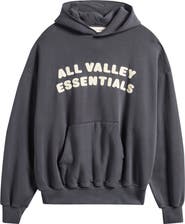 Fear of God Essentials '90s Fit Fleece Logo Hoodie
