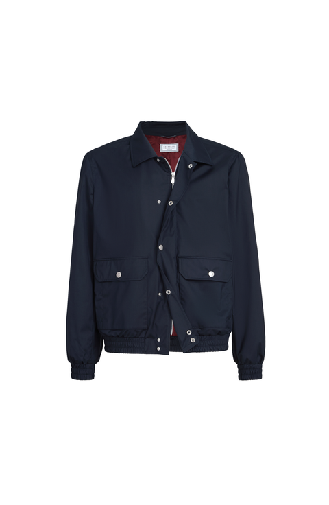Bonded fabric outerwear jacket