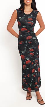 Petal & Pup Drea Print Sleeveless Maxi Dress