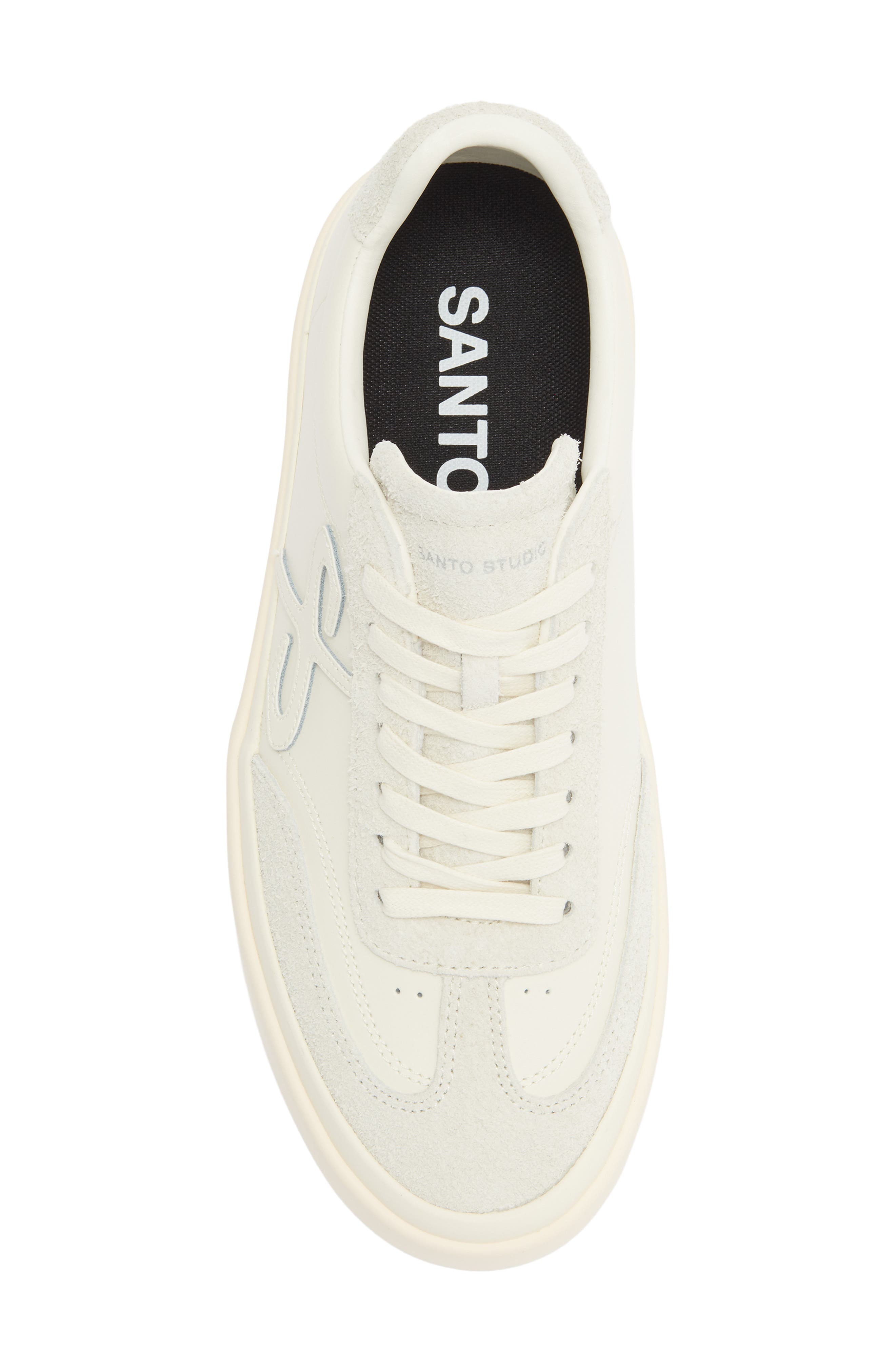SANTO STUDIO The Trento "CJ Barham Edition" Low Top Sneaker, Alternate, color, Cream