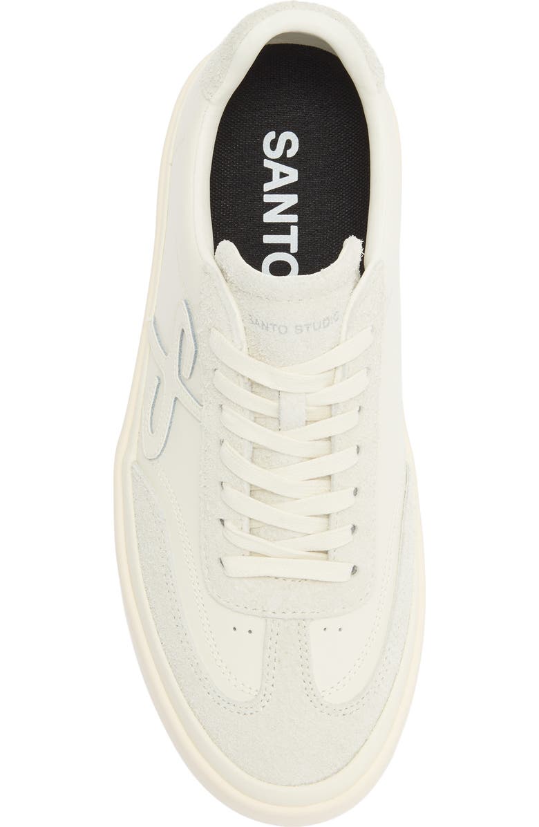 SANTO STUDIO The Trento "CJ Barham Edition" Low Top Sneaker, Alternate, color, Cream
