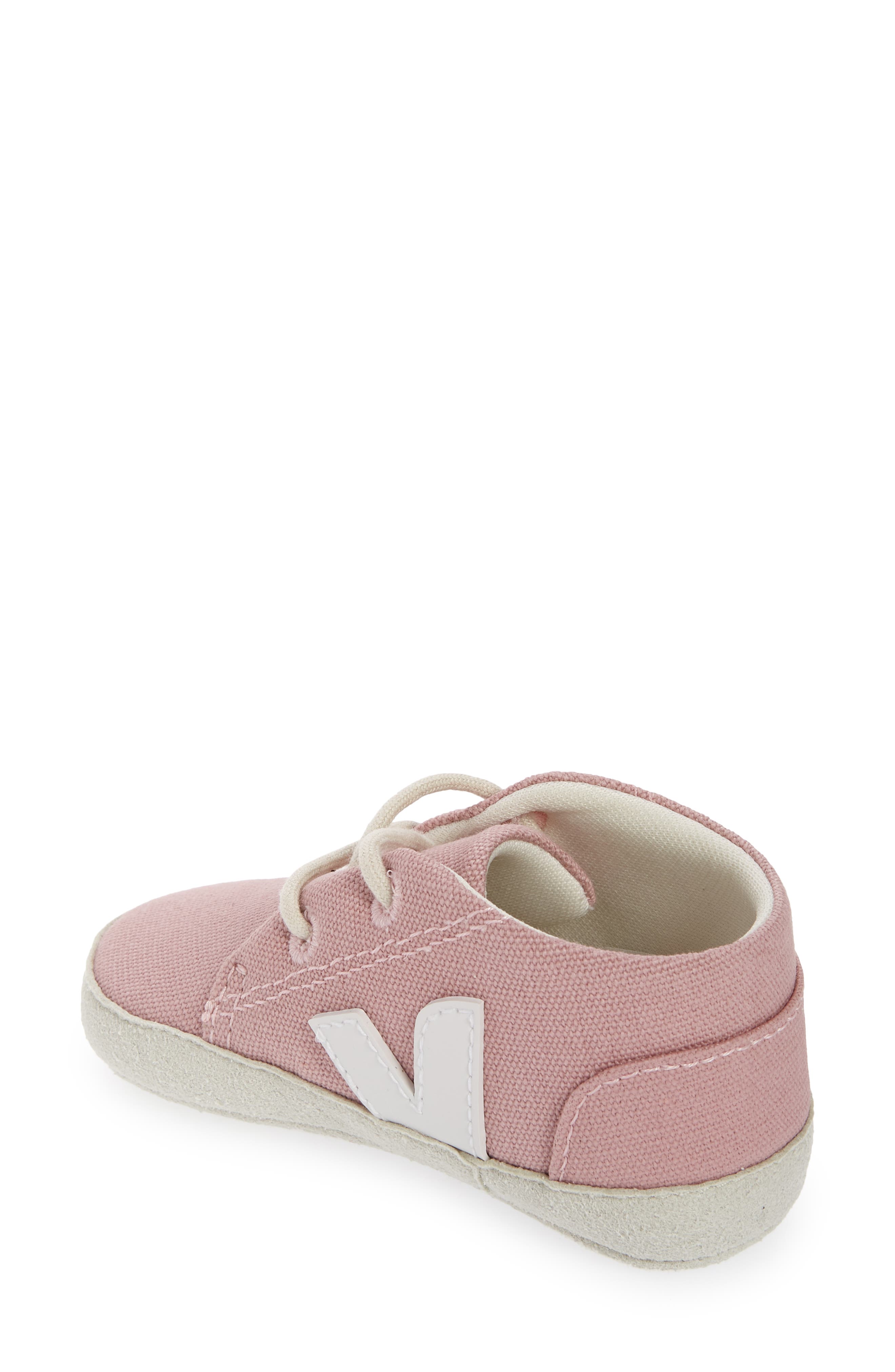 Veja Canvas Crib Shoe, Alternate, color, 