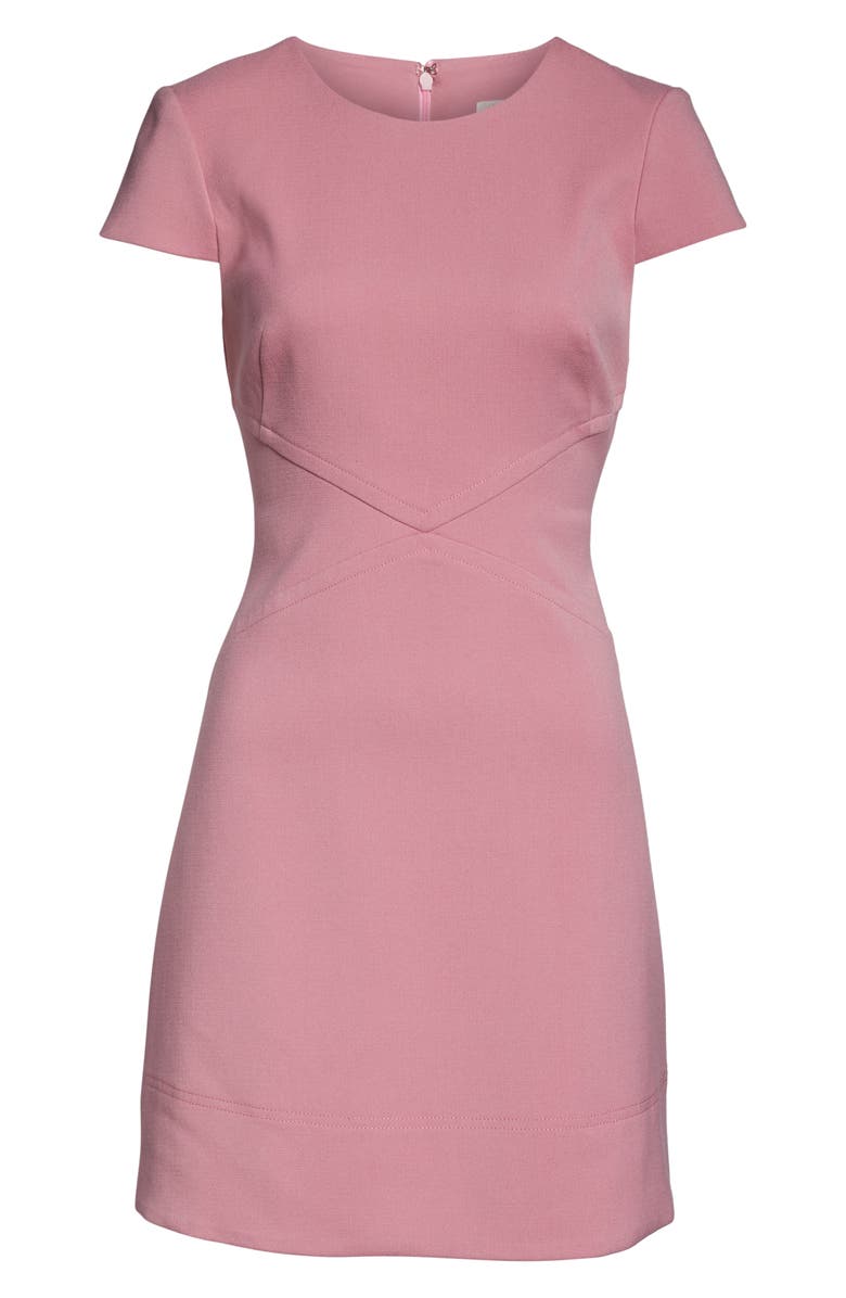 Harper Rose Short Sleeve Dress, Alternate, color, Blush