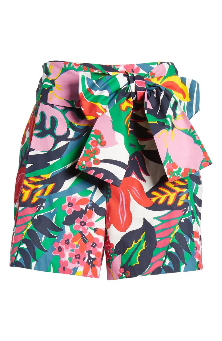 J.Crew Festive Floral Paperbag Shorts, Alternate, color,