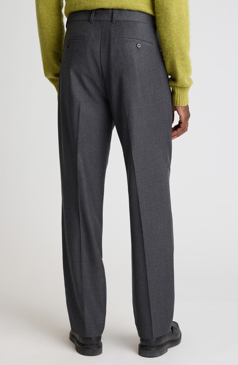 Bonobos Pleated Wool Dress Pants, Alternate, color, Medium Grey