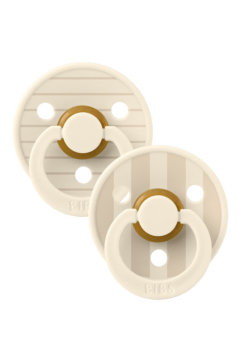 Studio Colour 2-Pack Pacifiers, Main, color, VANILLA