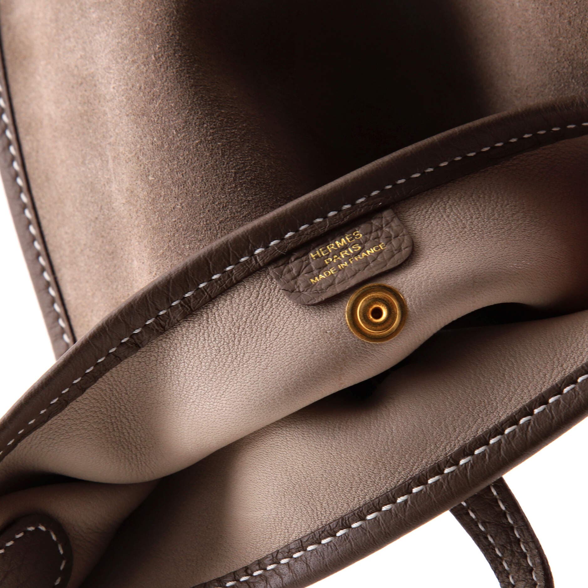 Pre-Owned Hermes Evelyne Bag Gen III Grizzly TPM, Alternate, color, Etoupe