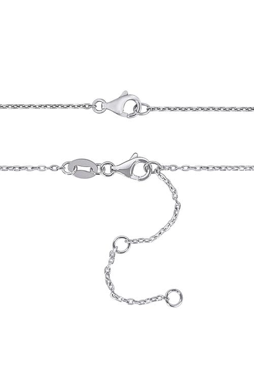 Delmar Sterling Silver Cultured Freshwater Pearl Bar Pendant Necklace & Bracelet Set
