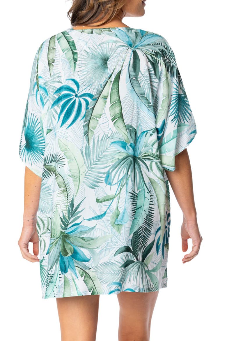 Celia Tunic Cover-Up, Alternate, color, WHITE