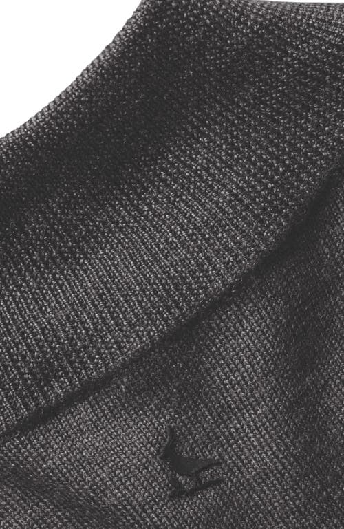 CHARLES TYRWHITT CHARLES TYRWHITT NEW YORK JETS MERINO ZIP NECK SWEATER