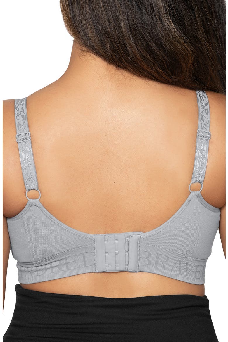 Simply Sublime Seamless Nursing Bra, Alternate, color, GREY