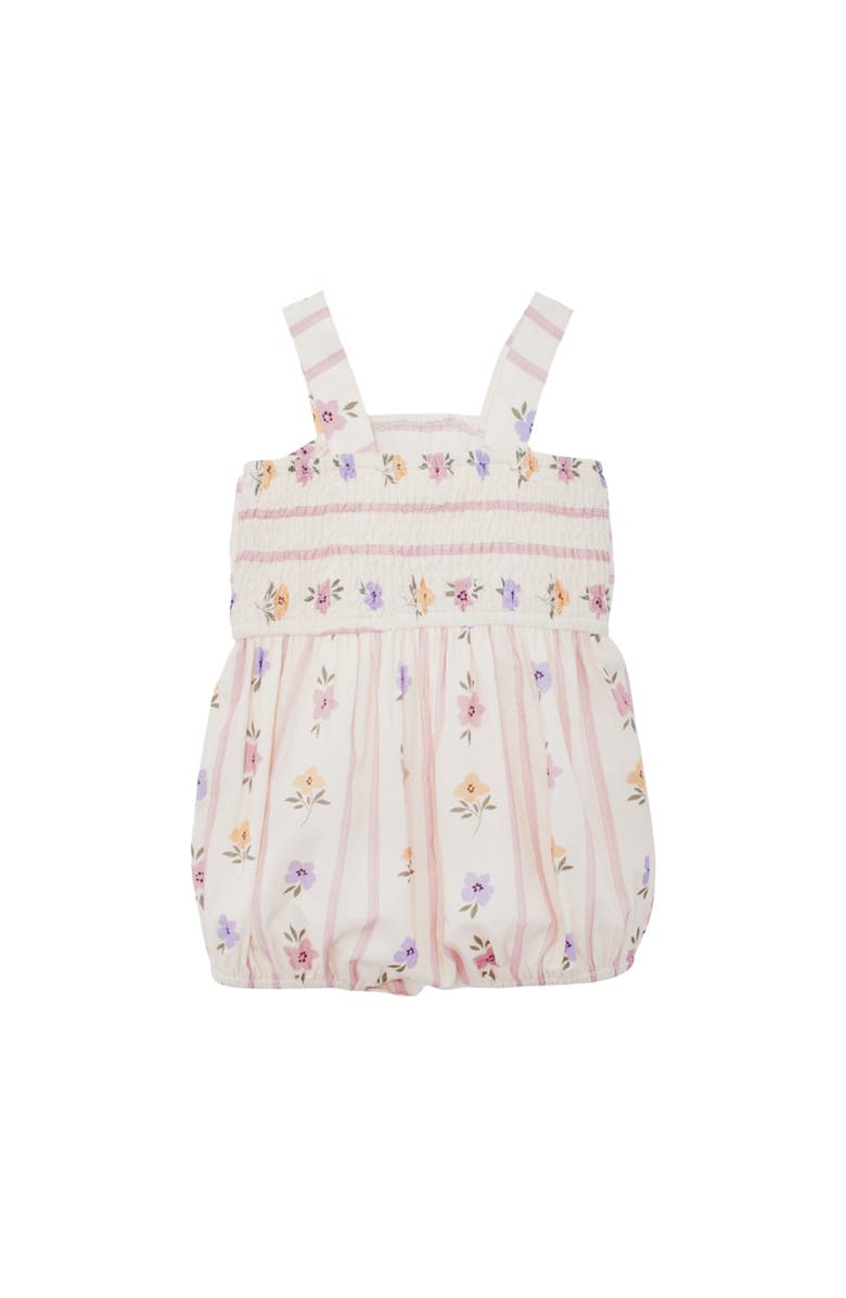 Mabel + Honey Purple Bouquet Tank Romper, Alternate, color, Purple