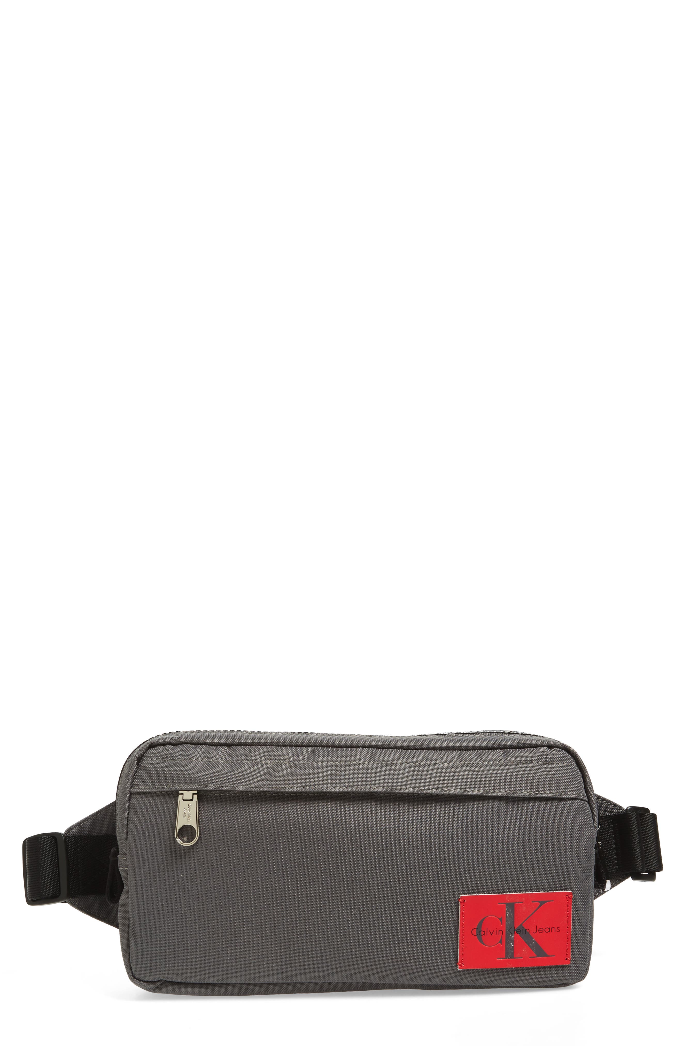 Convertible Fanny Pack, Main, color, CHARCOAL