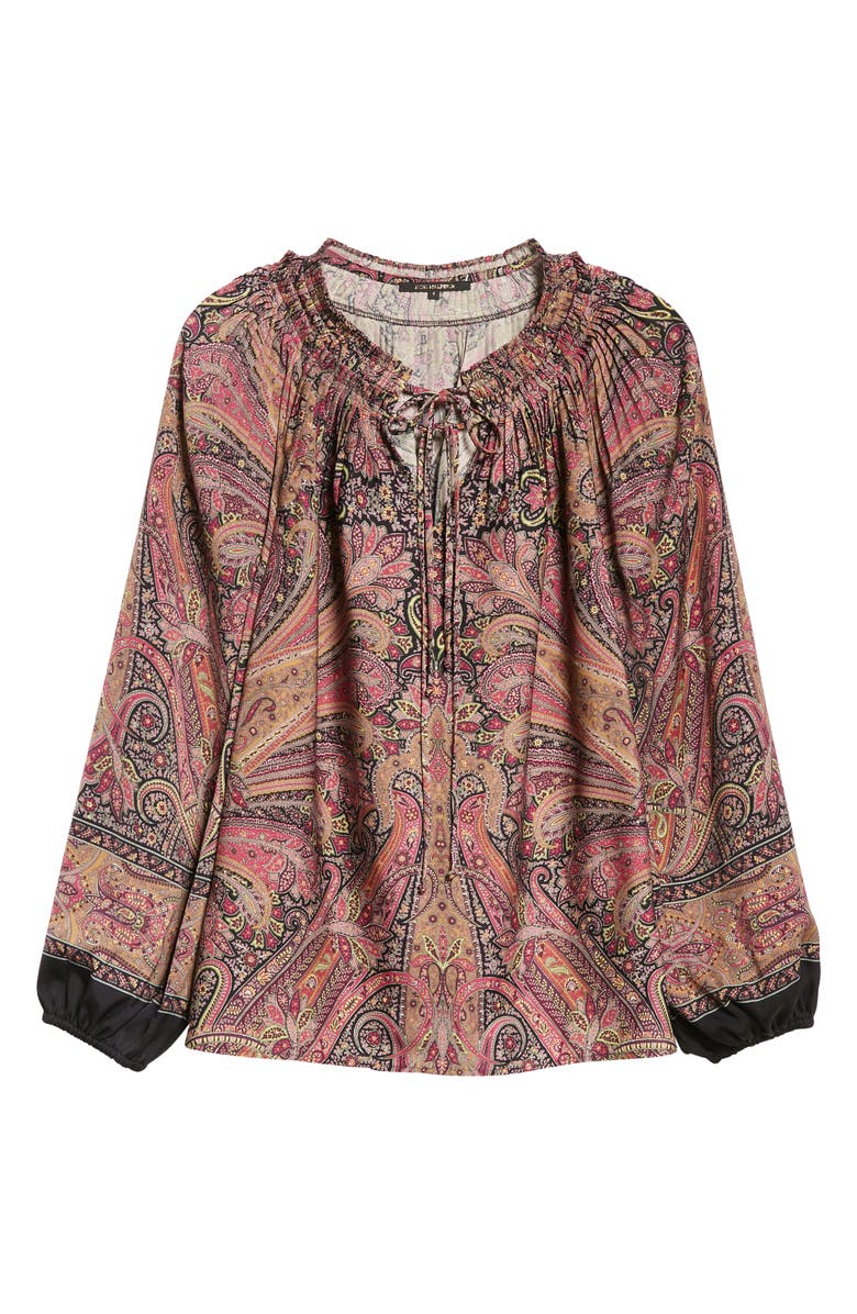 KOBI HALPERIN Jody Print Peasant Blouse, Alternate, color, 