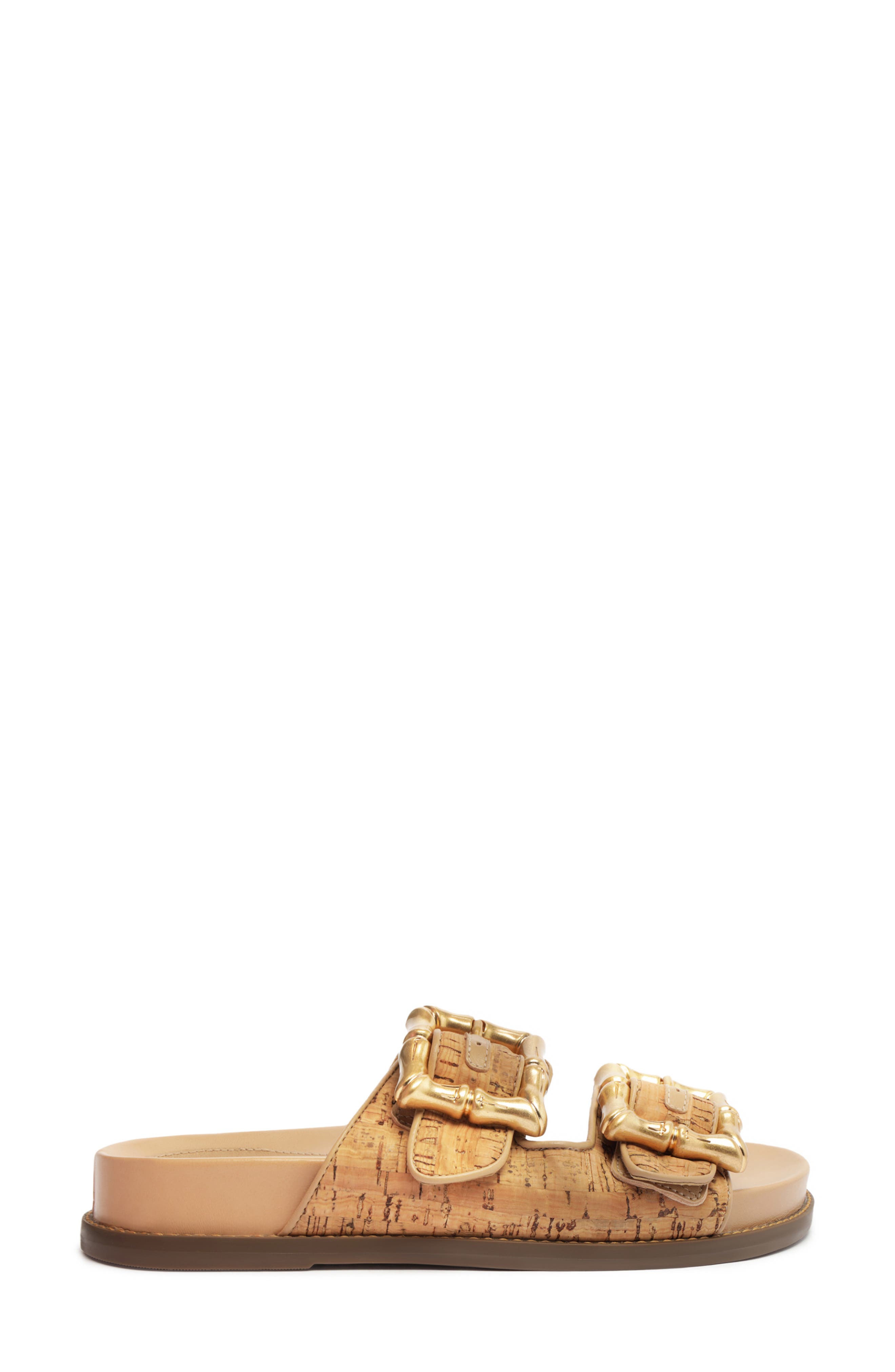 Enola Slide Sandal, Alternate, color, NATURAL/ LIGHT NUDE