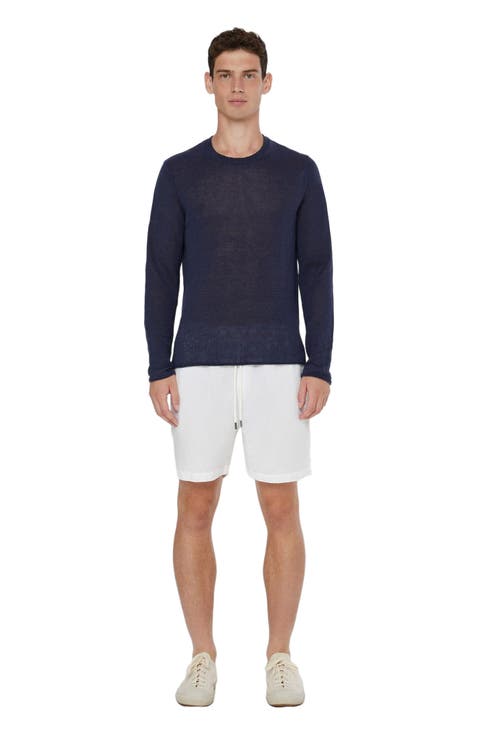Kevin Crewneck Linen Sweater
