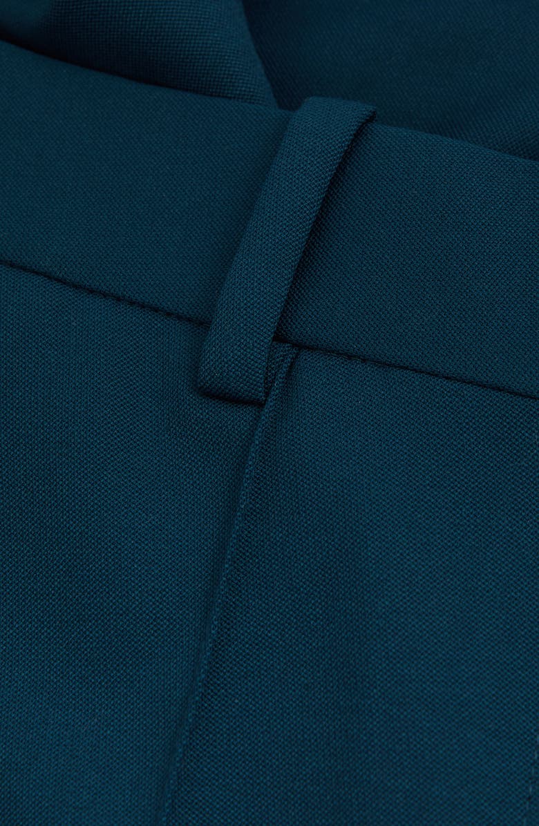 Reiss Jade Pintuck Stretch Wool Blend Wide Leg Pants, Alternate, color,