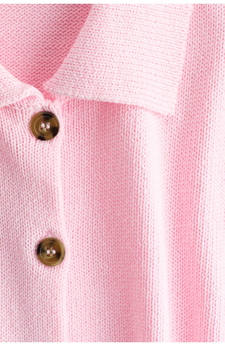 H&M Short-sleeved Cardigan, Alternate, color, Light Pink