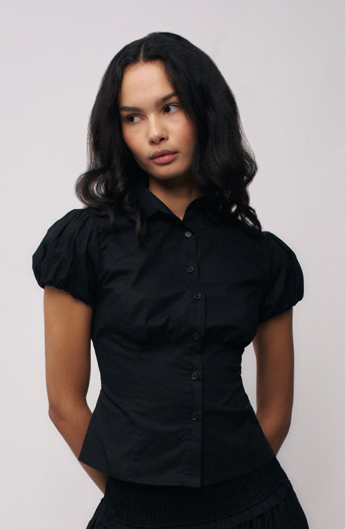 Guizio Liana Top In Blue