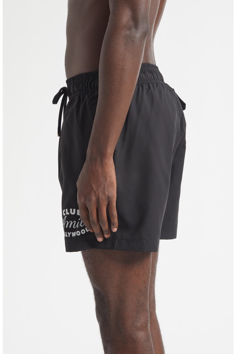 Club Amiri Swim Trunks, Alternate, color, BLACK