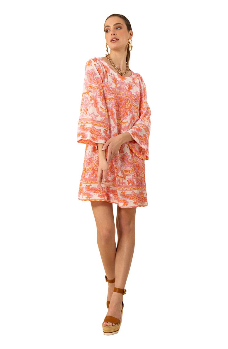 Hale Bob Flora Silk Dress, Alternate, color,