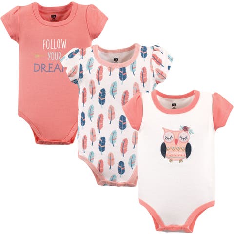 Triple Pack of Soft Cotton Bodysuits (Baby)