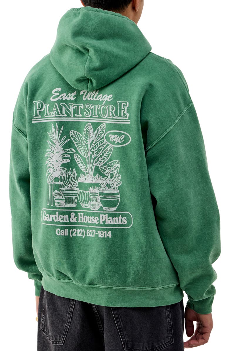 BDG Urban Outfitters Plant Store Oversize Hoodie, Alternate, color, 