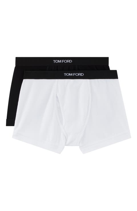 2-Pack Cotton Jersey Boxer Briefs