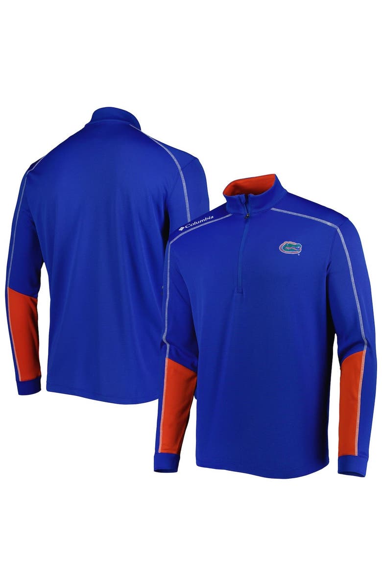Columbia Men's Columbia Royal Florida Gators Shotgun 2.0 Omni-Wick Quarter-Zip Jacket, Main, color, Royal