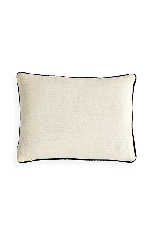 Jonathan Adler Pompidou B&w Pillow In Gray