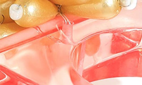 Tiramisu Acrylic Set Of 4 Napkin Rings In Multi