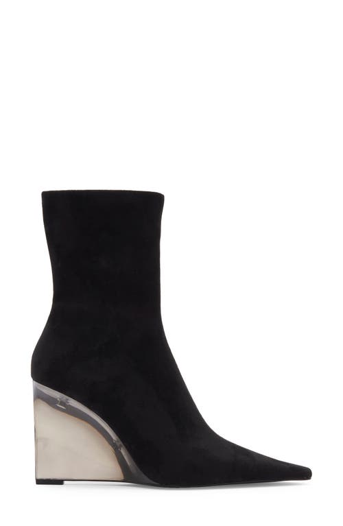 Jeffrey Campbell Beth Ann Wedge Bootie In Black