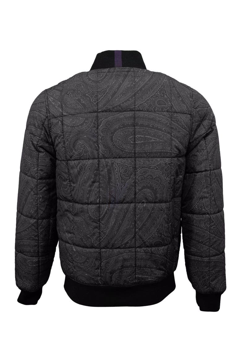 Jenkin Reversible Bomber Jacket, Alternate, color, Flannel