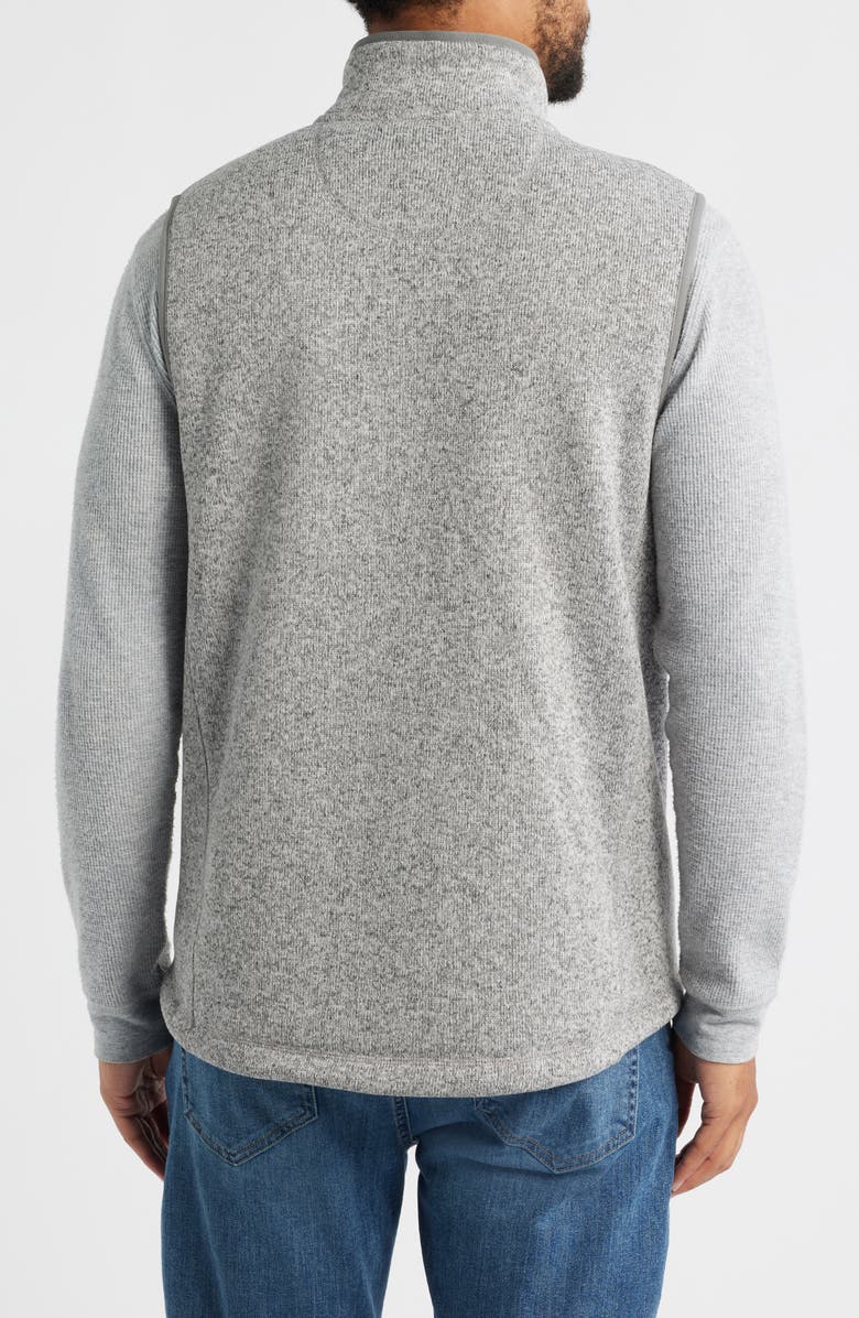 L.L.Bean Sweater Fleece Vest, Alternate, color, Grey Heather