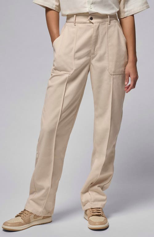 JORDAN JORDAN TWILL STRAIGHT LEG PANTS