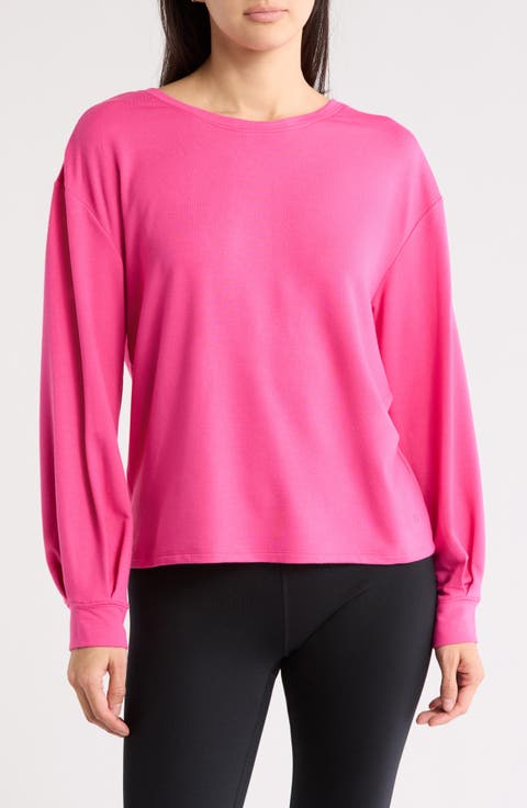 Restoration Twist Back Long Sleeve Top