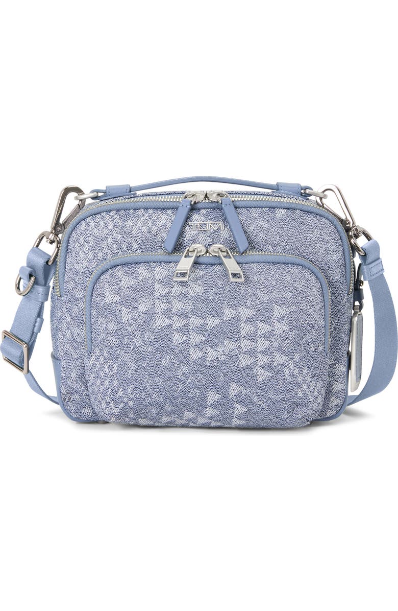 TUMI Teghan Crossbody Bag, Main, color, Denim Blue