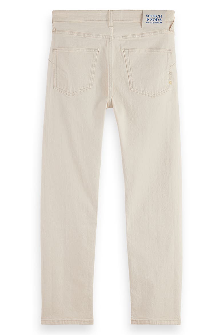 The Zee Straight Fit Jeans, Alternate, color, DESERT WHITE