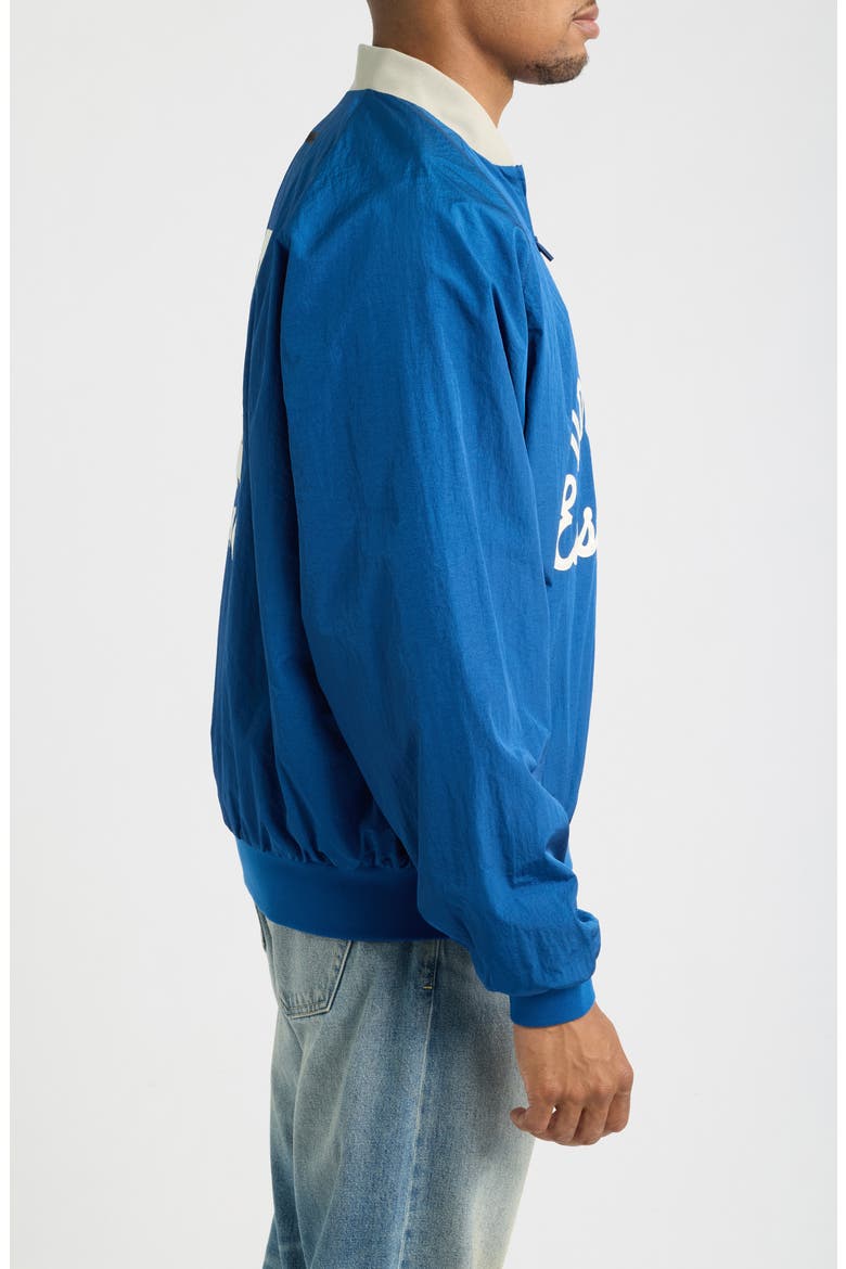 Dodgers Half Zip Pullover, Alternate, color, ESTATE BLUE/ SEAL RIB