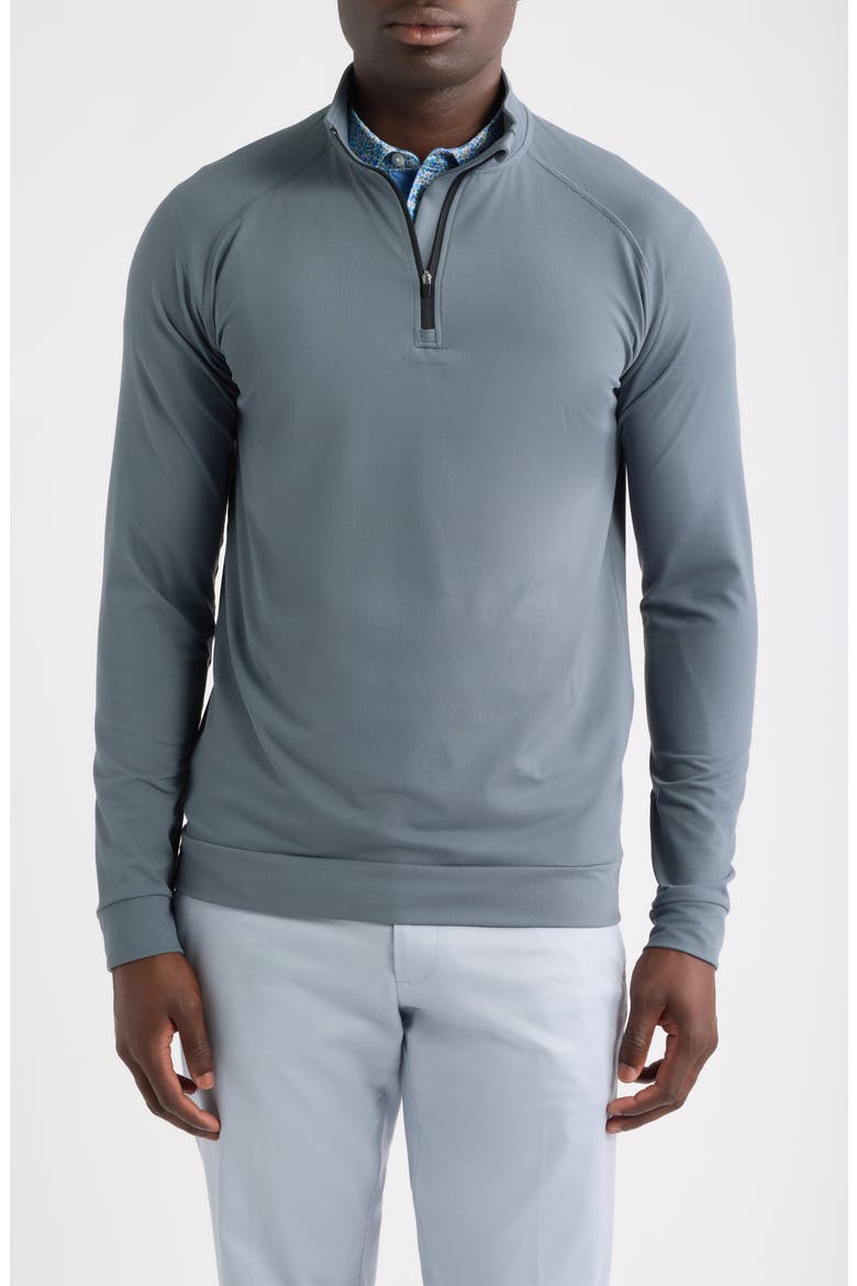 Colt Quarter Zip Pullover, Main, color, GRAPHITE