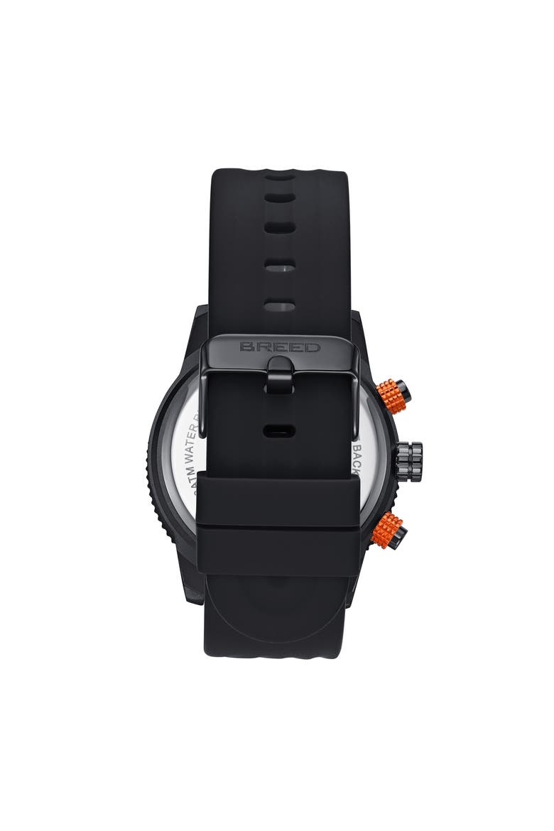 Double Agent Chronograph Watch with Date, Alternate, color, Black