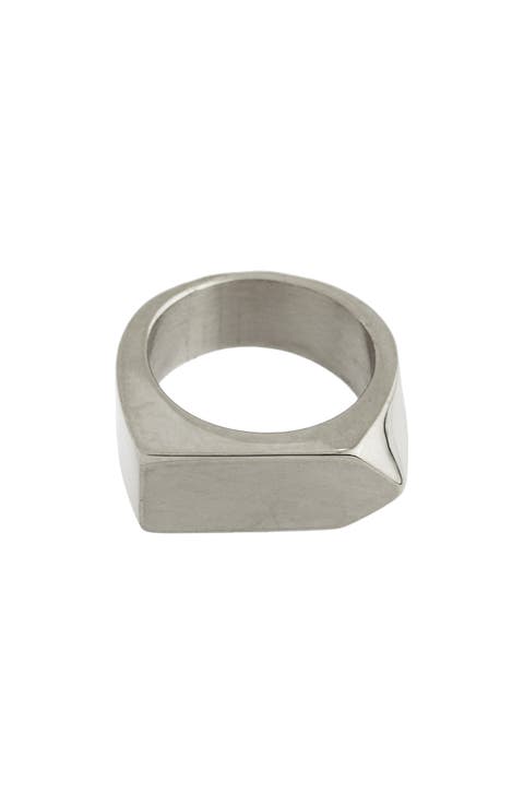 Faceted Band Ring