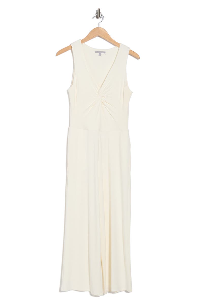 Tart Leighton Knotted Sleeveless Jumpsuit, Alternate, color, White