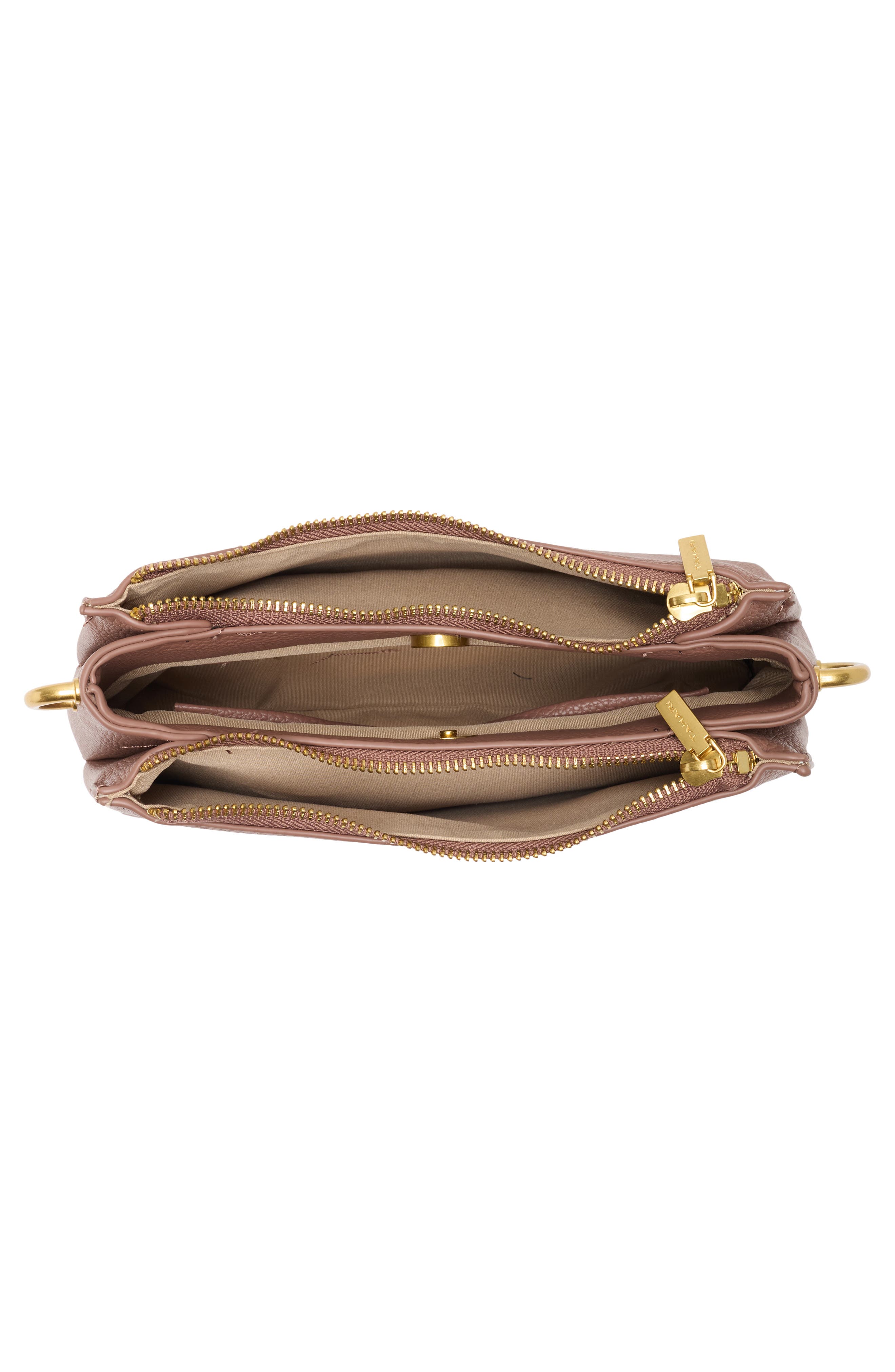 Tahari Eastside Crossbody Bag, Alternate, color, Coffee