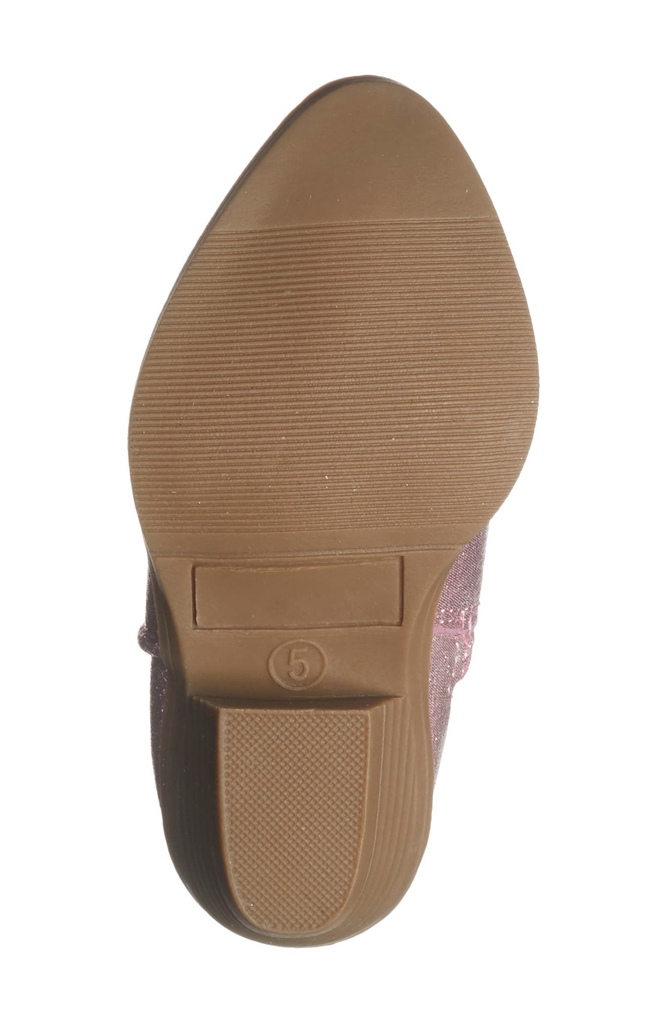 Harper Canyon Kids' Chelsee Star Western Boot, Alternate, color, Pink Metallic