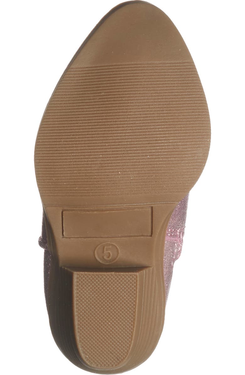 Harper Canyon Kids' Chelsee Star Western Boot, Alternate, color, Pink Metallic