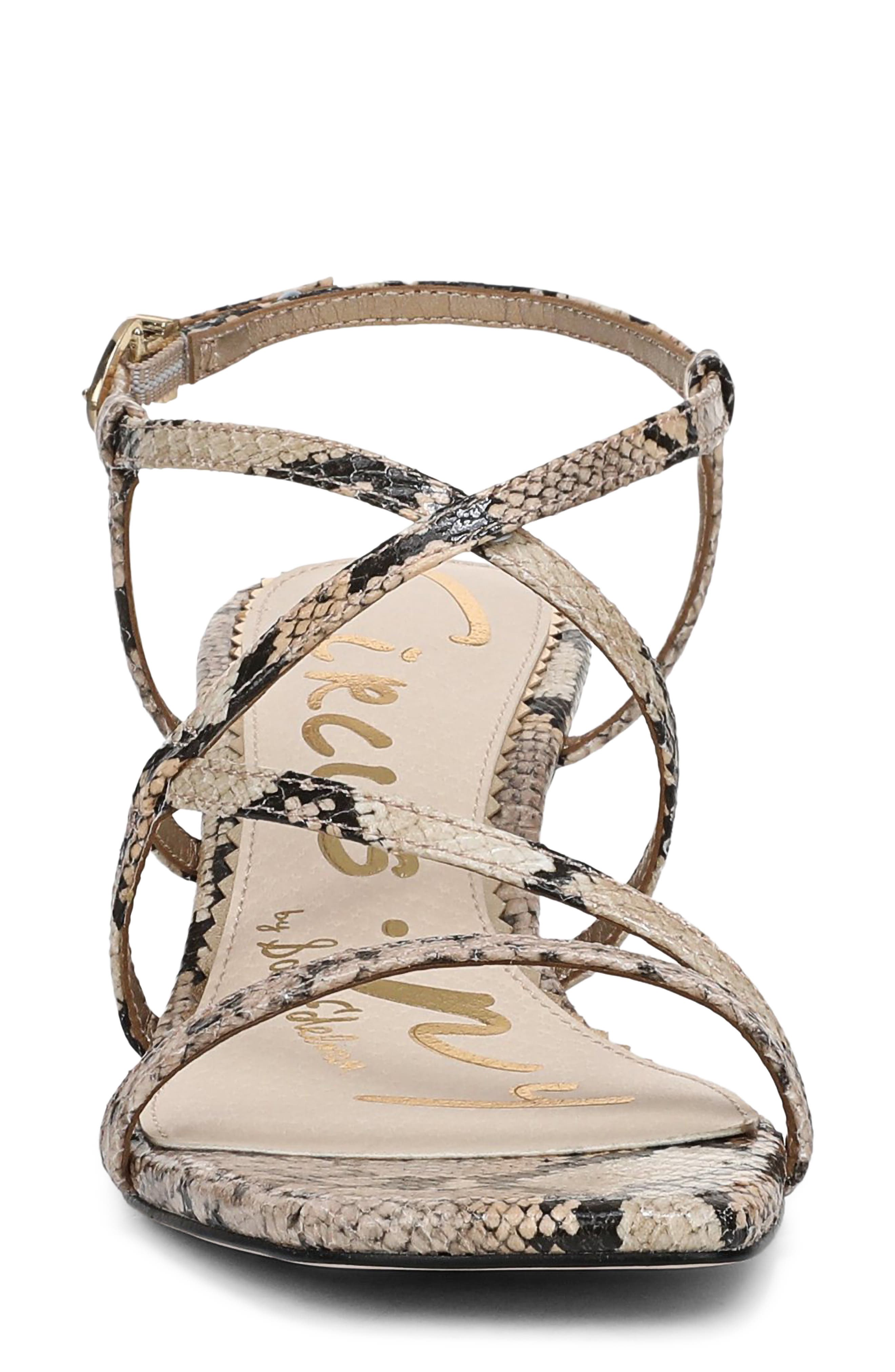 Jasmine Strappy Sandal, Alternate, color, VANILLA BEAN MULTI