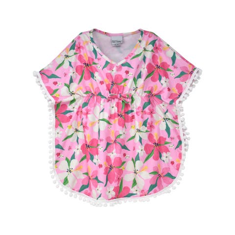 Triple Brushed Girls UPF 50+ Kaia Beach Swim Cover-Up